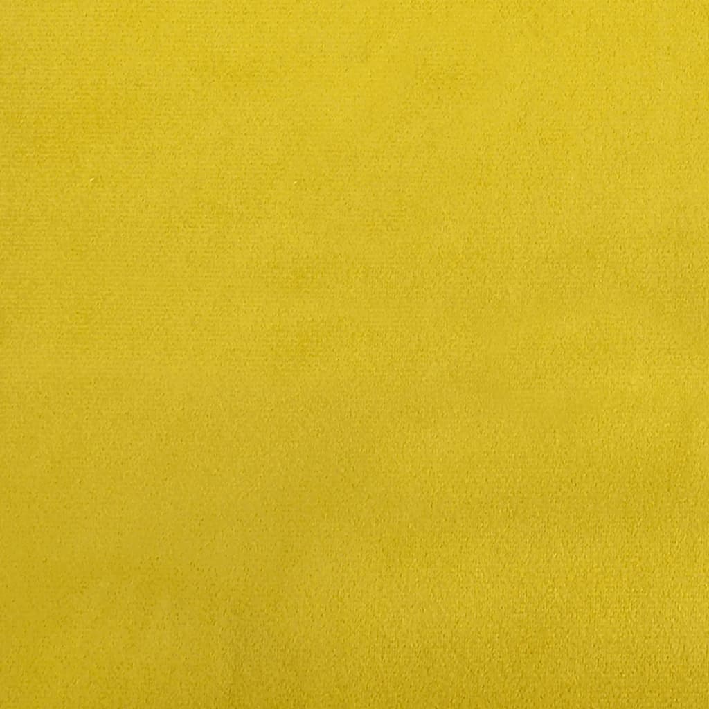 vidaXL Perne decorative, 2 buc., galben, Ø15x50 cm, catifea vidaXL Perne decorative, 2 buc., galben, Ø15x50 cm, catifea