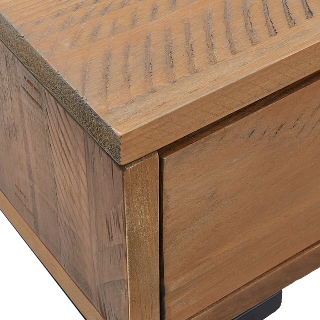 vidaXL Măsuță de cafea, 90x50x35 cm, lemn masiv de pin reciclat vidaXL Măsuță de cafea, 90x50x35 cm, lemn masiv de pin reciclat