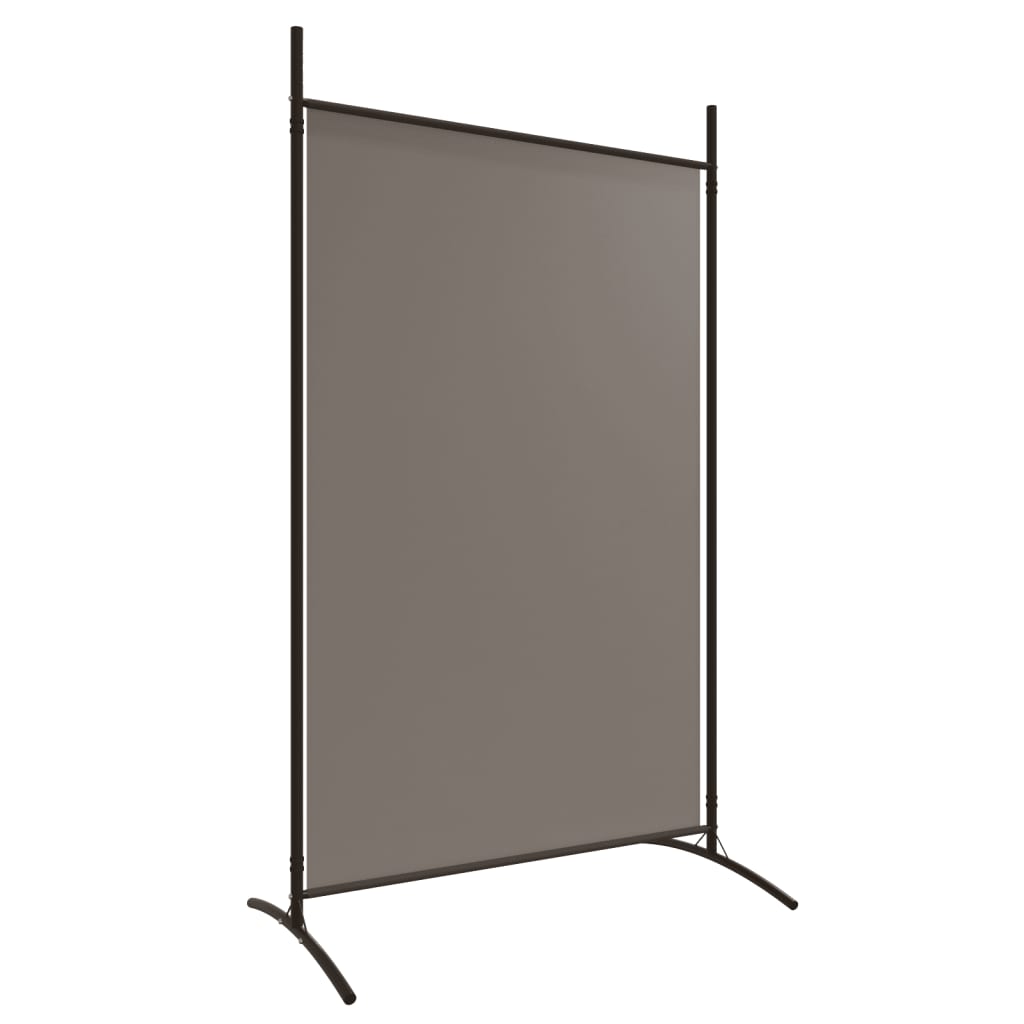 vidaXL Paravan de cameră cu 3 panouri, antracit, 525x180 cm, textil vidaXL Paravan de cameră cu 3 panouri, antracit, 525x180 cm, textil