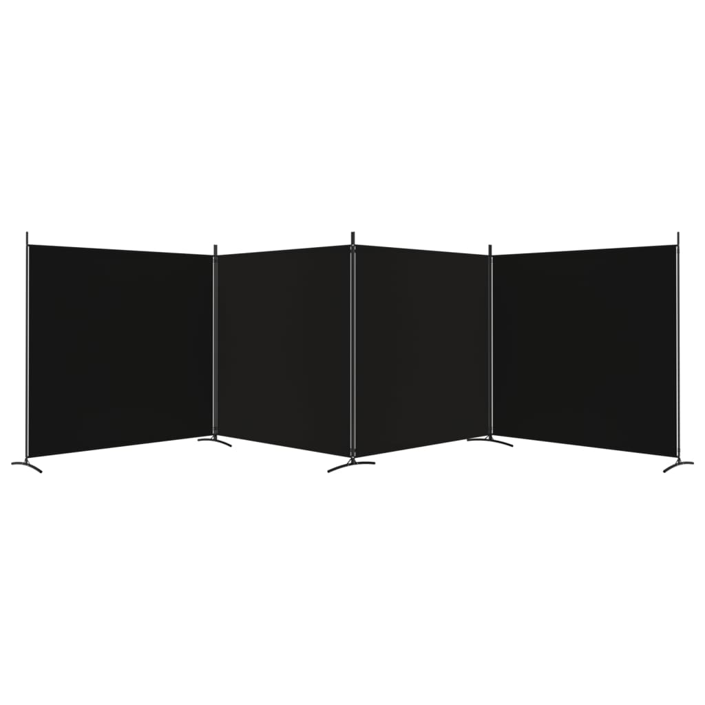 vidaXL Paravan de cameră cu 3 panouri, 698 x 180 cm, textil vidaXL Paravan de cameră cu 3 panouri, 698 x 180 cm, textil