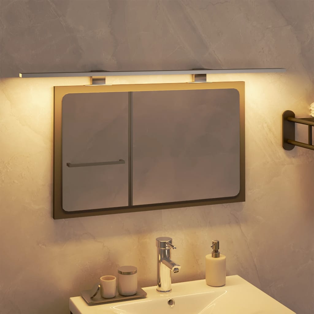 vidaXL Lampă cu LED pentru oglindă, 13 W, alb cald, 80 cm, 3000 K vidaXL Lampă cu LED pentru oglindă, 13 W, alb cald, 80 cm, 3000 K