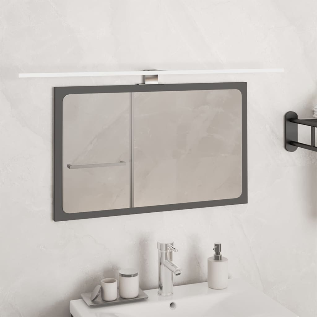 vidaXL Lampă cu LED pentru oglindă, 7,5 W, alb cald, 80 cm, 3000 K vidaXL Lampă cu LED pentru oglindă, 7,5 W, alb cald, 80 cm, 3000 K