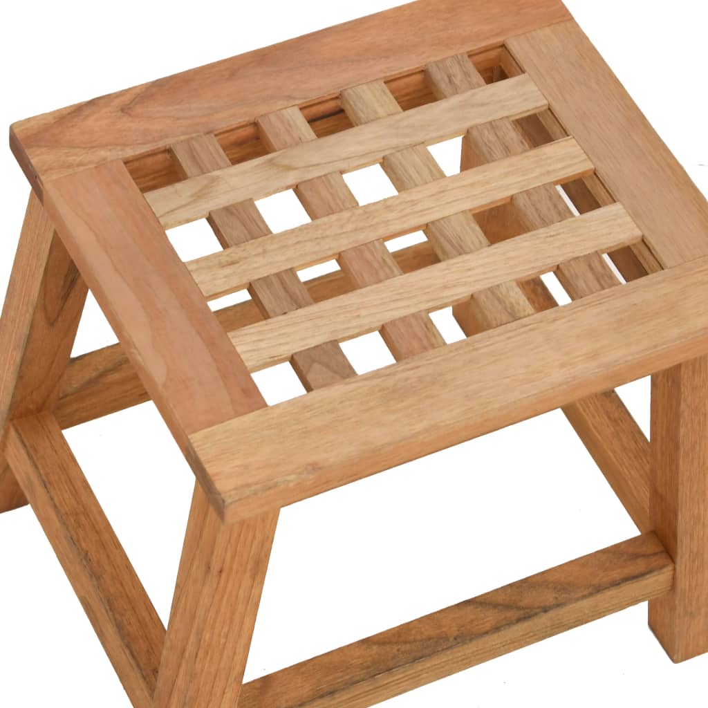 vidaXL Taburet treaptă, 29x22,5x25,5 cm, lemn masiv de nuc