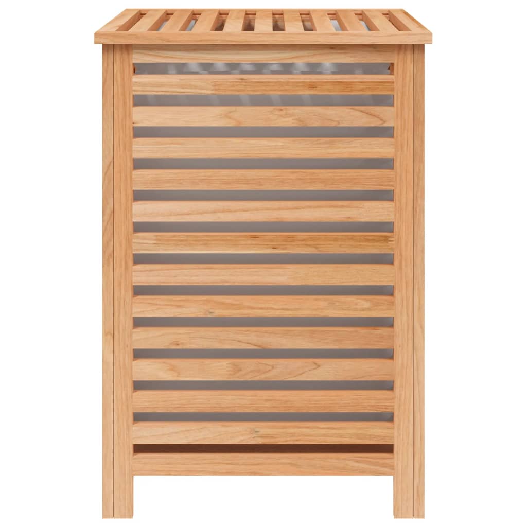 vidaXL Coș de rufe, 45x45x65 cm, lemn masiv de nuc vidaXL Coș de rufe, 45x45x65 cm, lemn masiv de nuc