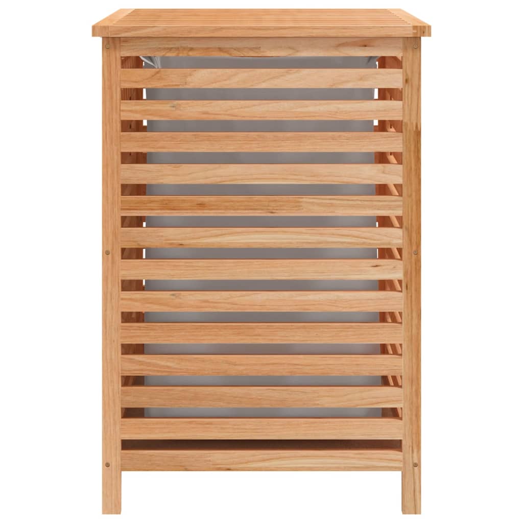 vidaXL Coș de rufe, 45x45x65 cm, lemn masiv de nuc vidaXL Coș de rufe, 45x45x65 cm, lemn masiv de nuc