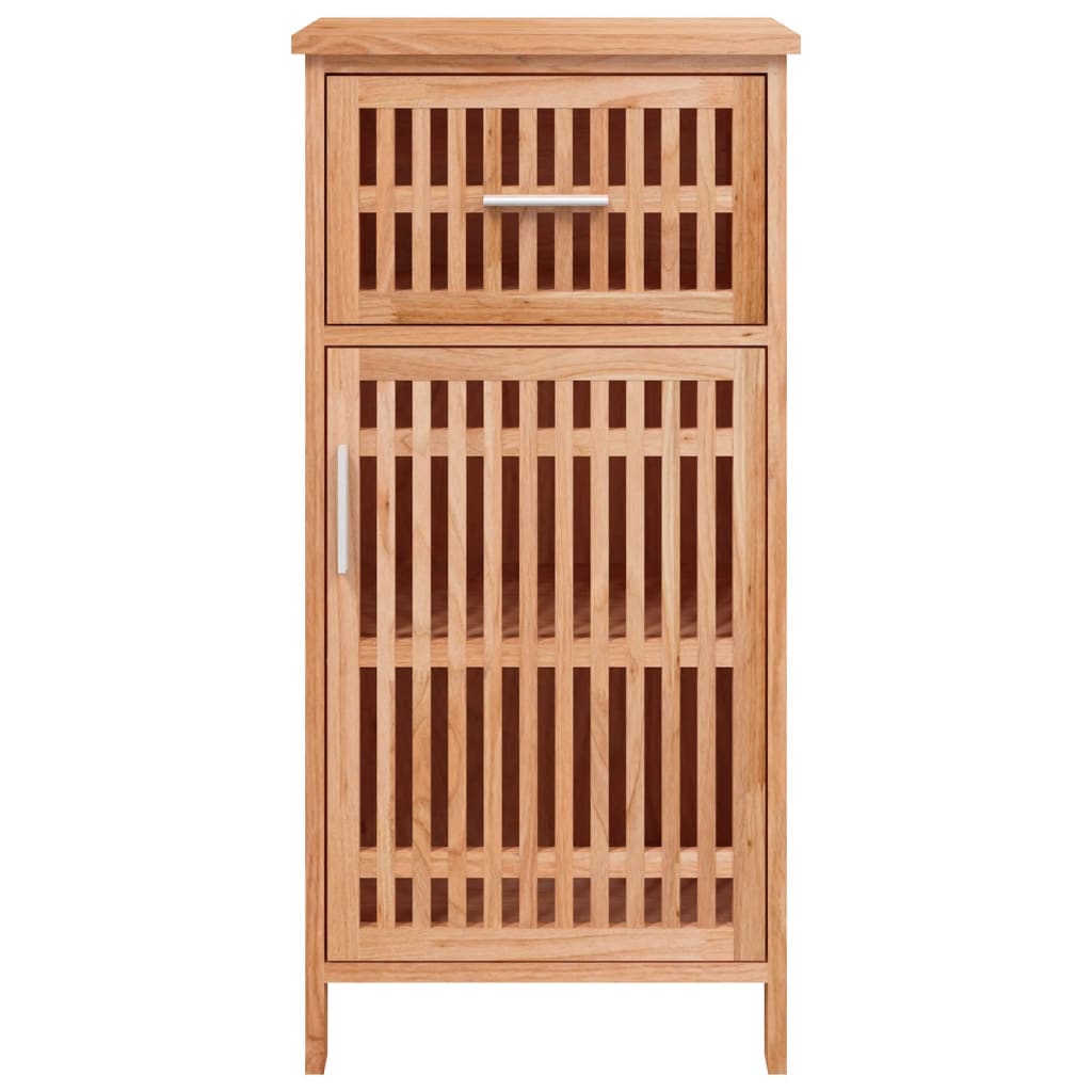 vidaXL Dulap de baie, 42x29x82 cm, lemn masiv de nuc