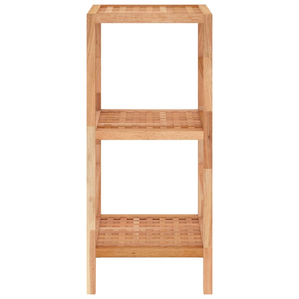 vidaXL Raft de baie, 35,5x35,5x79 cm, lemn masiv de nuc