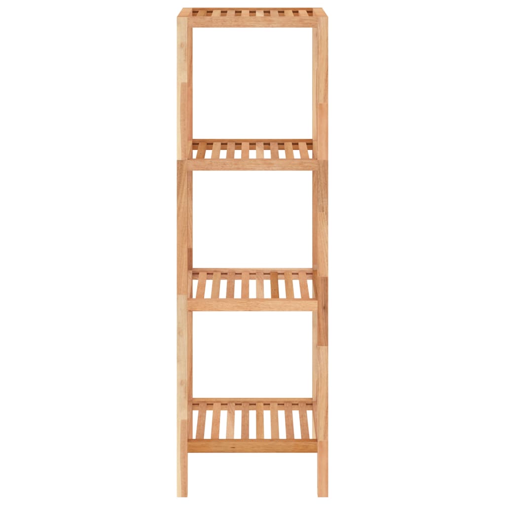 vidaXL Raft de baie, 36x36x112,5 cm, lemn masiv de nuc