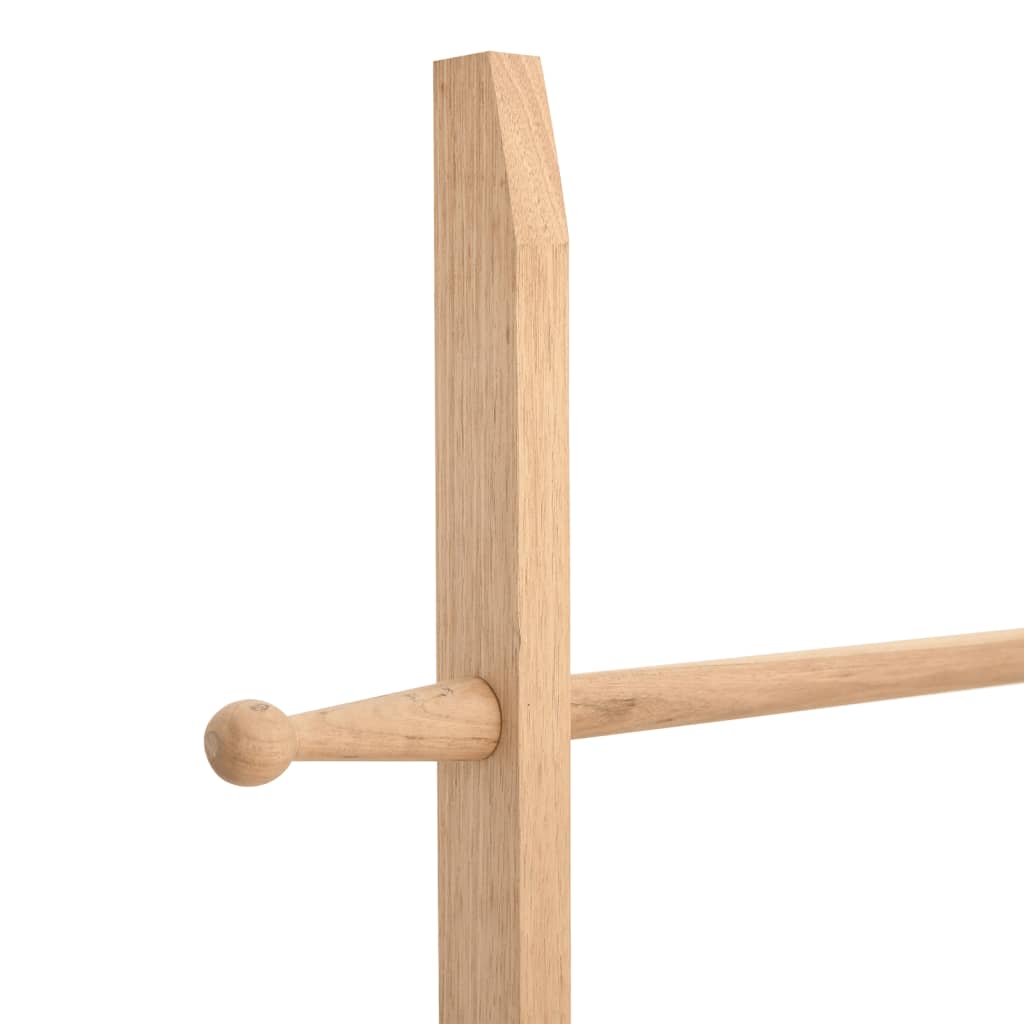 vidaXL Scară pentru prosoape, 170 cm, lemn masiv de nuc vidaXL Scară pentru prosoape, 170 cm, lemn masiv de nuc