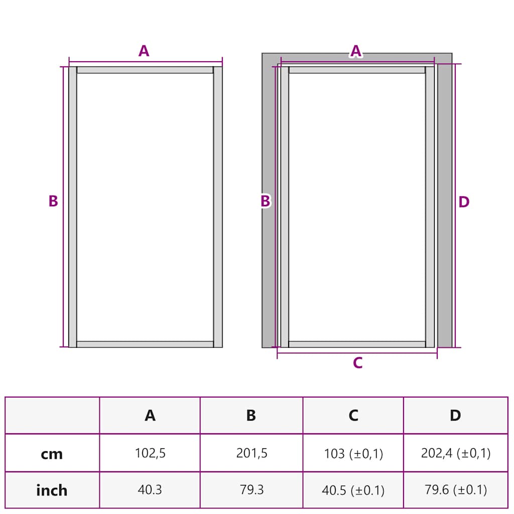 vidaXL Ușă de interior, 102,5x201,5 cm, alb, sticlă ESG și aluminiu vidaXL Ușă de interior, 102,5x201,5 cm, alb, sticlă ESG și aluminiu