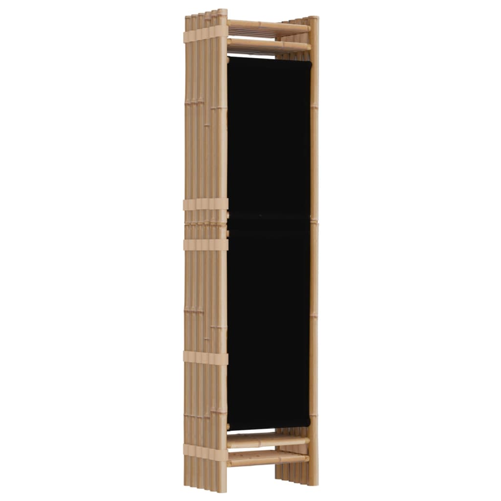 vidaXL Separator de cameră pliabil cu 6 panouri 240 cm bambus și pânză vidaXL Separator de cameră pliabil cu 6 panouri 240 cm bambus și pânză