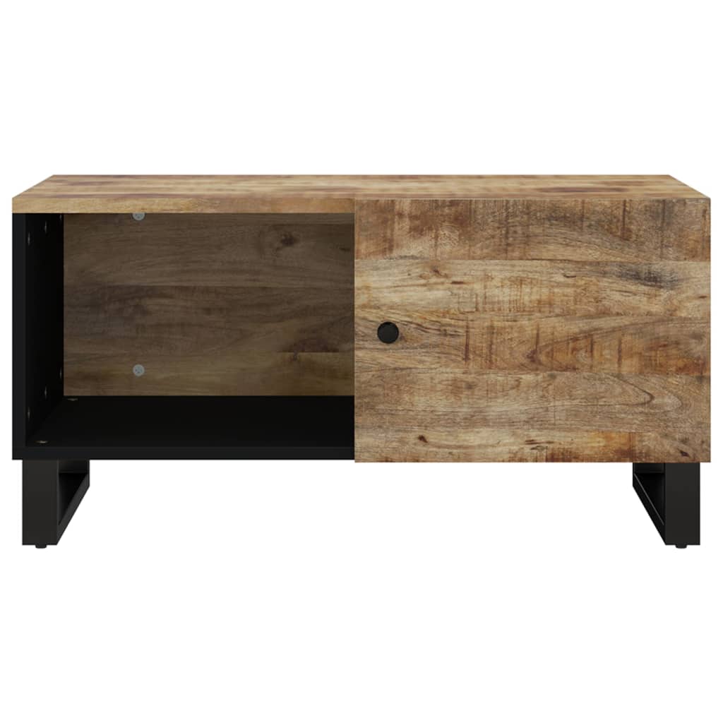 vidaXL Măsuță de cafea, 80x50x40 cm, lemn masiv mango/lemn prelucrat vidaXL Măsuță de cafea, 80x50x40 cm, lemn masiv mango/lemn prelucrat