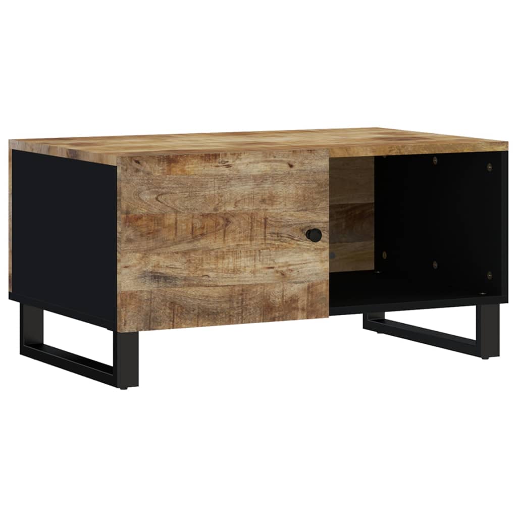 vidaXL Măsuță de cafea, 80x50x40 cm, lemn masiv mango/lemn prelucrat vidaXL Măsuță de cafea, 80x50x40 cm, lemn masiv mango/lemn prelucrat