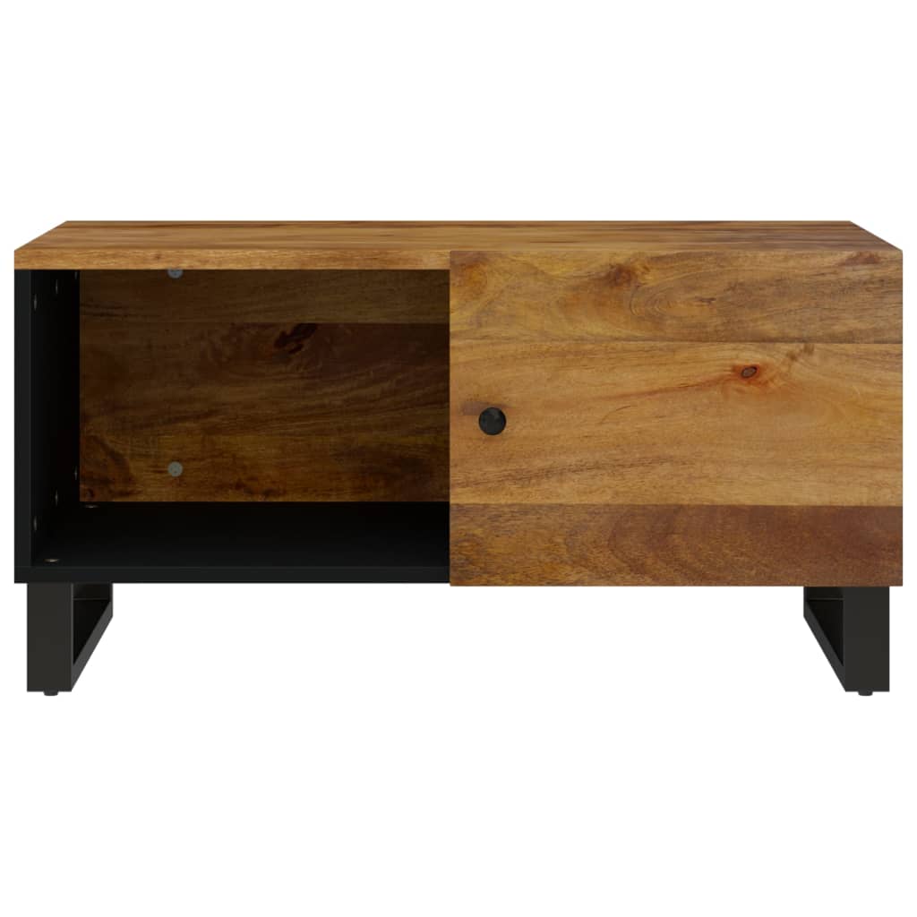 vidaXL Măsuță de cafea, 80x50x40 cm, lemn masiv mango/lemn prelucrat vidaXL Măsuță de cafea, 80x50x40 cm, lemn masiv mango/lemn prelucrat