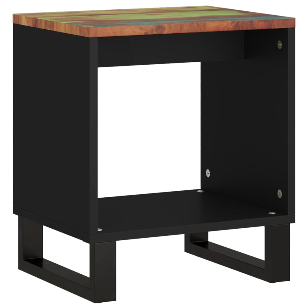 vidaXL Măsuță de cafea, 40x31x46cm, lemn masiv reciclat/lemn prelucrat vidaXL Măsuță de cafea, 40x31x46cm, lemn masiv reciclat/lemn prelucrat