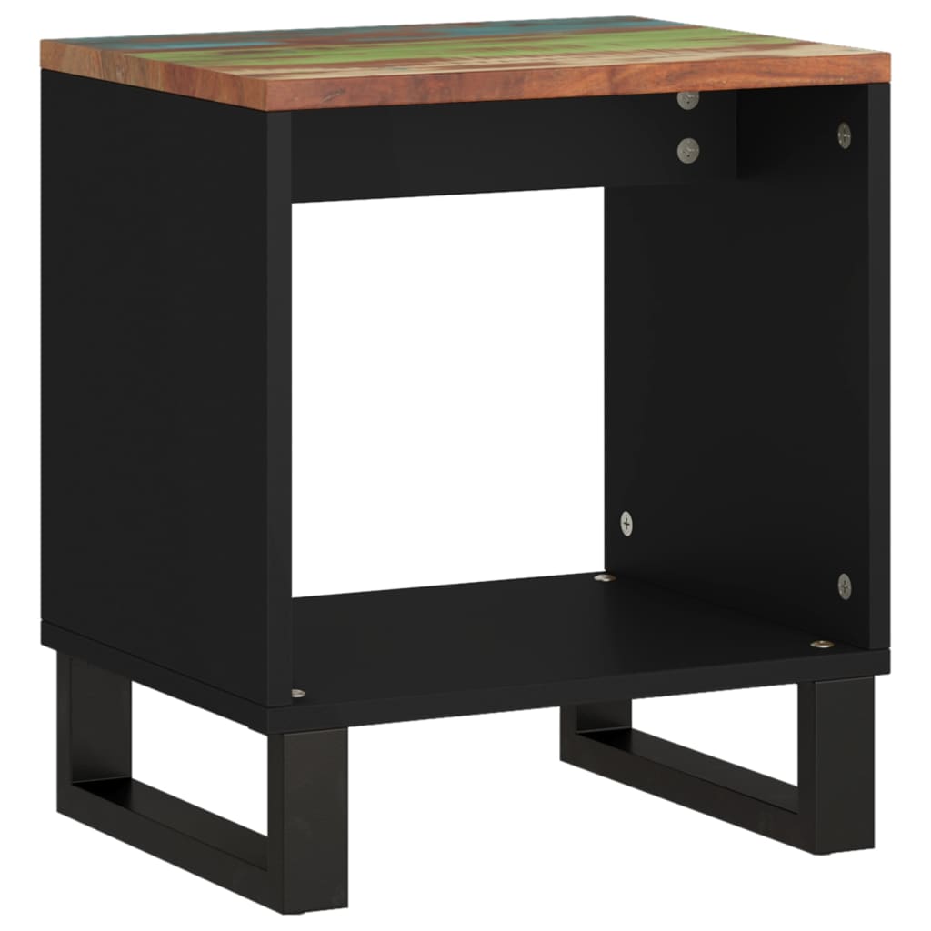 vidaXL Măsuță de cafea, 40x31x46cm, lemn masiv reciclat/lemn prelucrat vidaXL Măsuță de cafea, 40x31x46cm, lemn masiv reciclat/lemn prelucrat