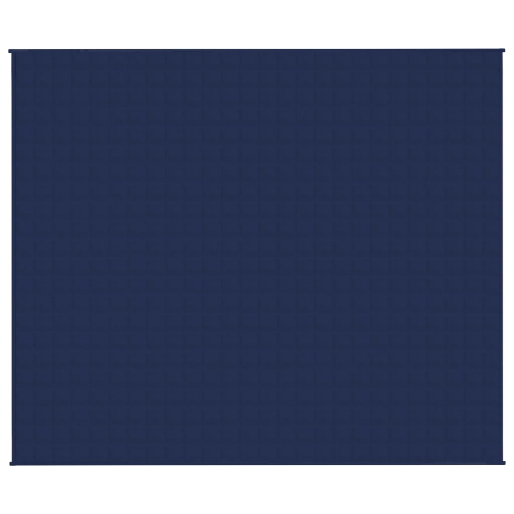 vidaXL Pătură cu greutăți, albastru, 220x260 cm, 11 kg, textil vidaXL Pătură cu greutăți, albastru, 220x260 cm, 11 kg, textil