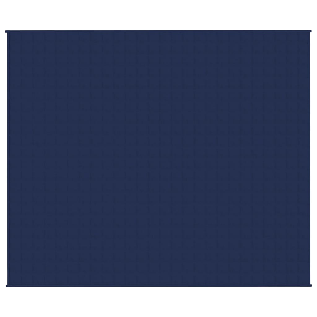 vidaXL Pătură cu greutăți, albastru, 220x260 cm, 15 kg, textil vidaXL Pătură cu greutăți, albastru, 220x260 cm, 15 kg, textil