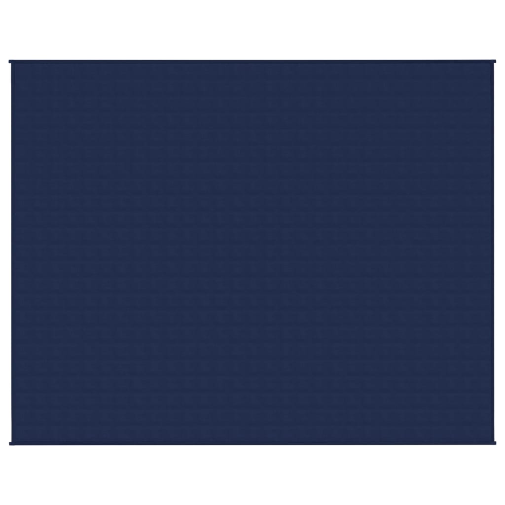 vidaXL Pătură cu greutăți, albastru, 235x290 cm, 11 kg, textil