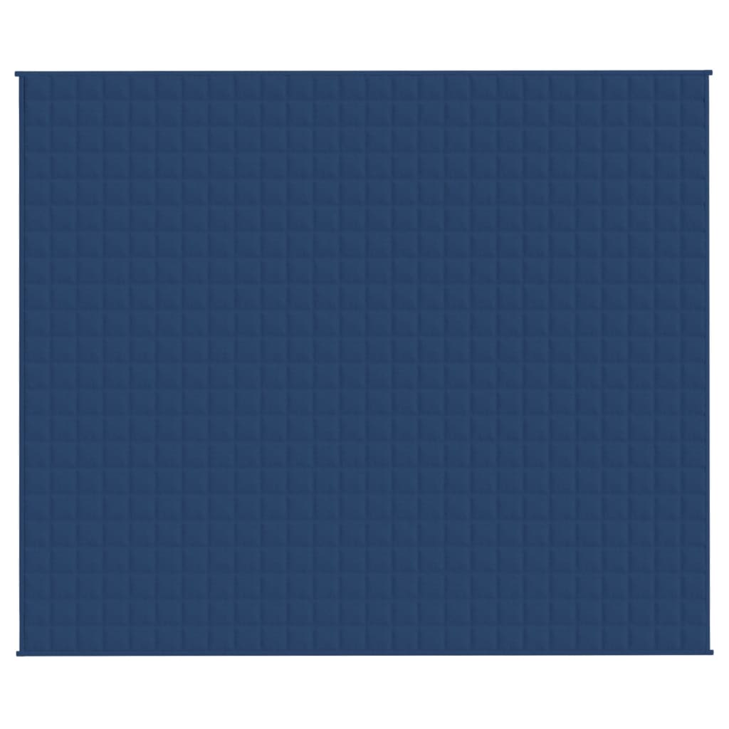 vidaXL Pătură cu greutăți, albastru, 220x260 cm, 11 kg, textil vidaXL Pătură cu greutăți, albastru, 220x260 cm, 11 kg, textil