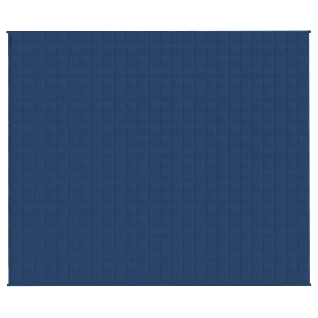 vidaXL Pătură cu greutăți, albastru, 220x260 cm, 15 kg, textil vidaXL Pătură cu greutăți, albastru, 220x260 cm, 15 kg, textil