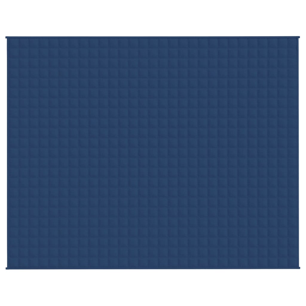 vidaXL Pătură cu greutăți, albastru, 235x290 cm, 11 kg, textil vidaXL Pătură cu greutăți, albastru, 235x290 cm, 11 kg, textil