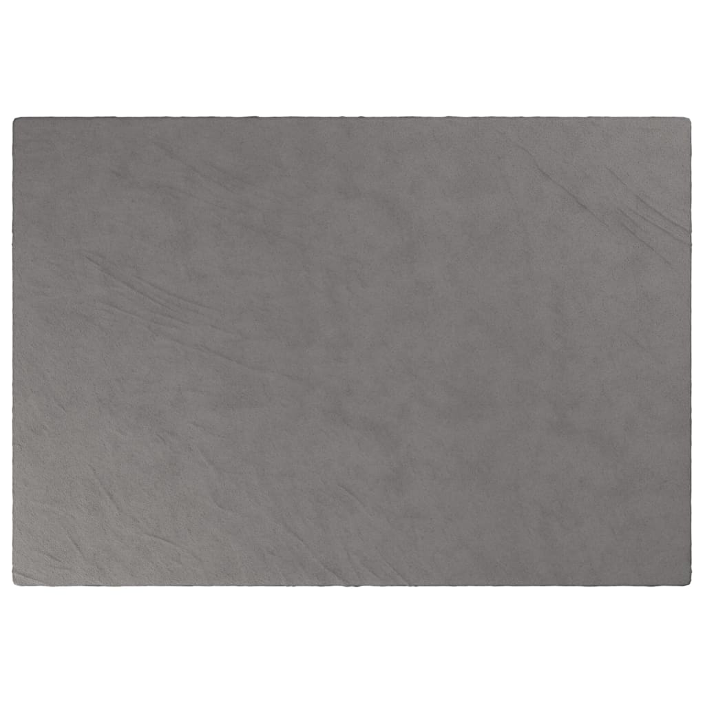 vidaXL Pătură grea cu husă, gri, 138x200 cm, 6 kg, textil vidaXL Pătură grea cu husă, gri, 138x200 cm, 6 kg, textil