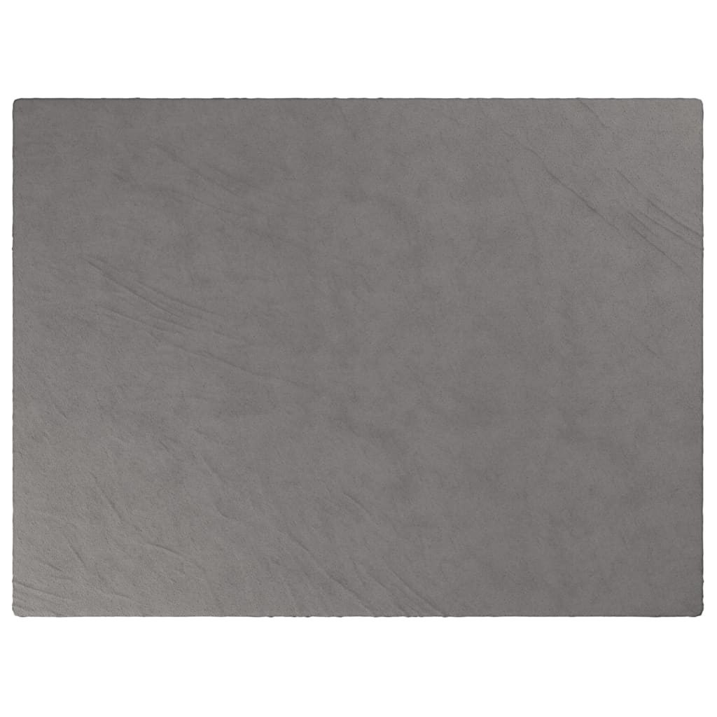 vidaXL Pătură grea cu husă, gri, 150x200 cm, 11 kg, textil