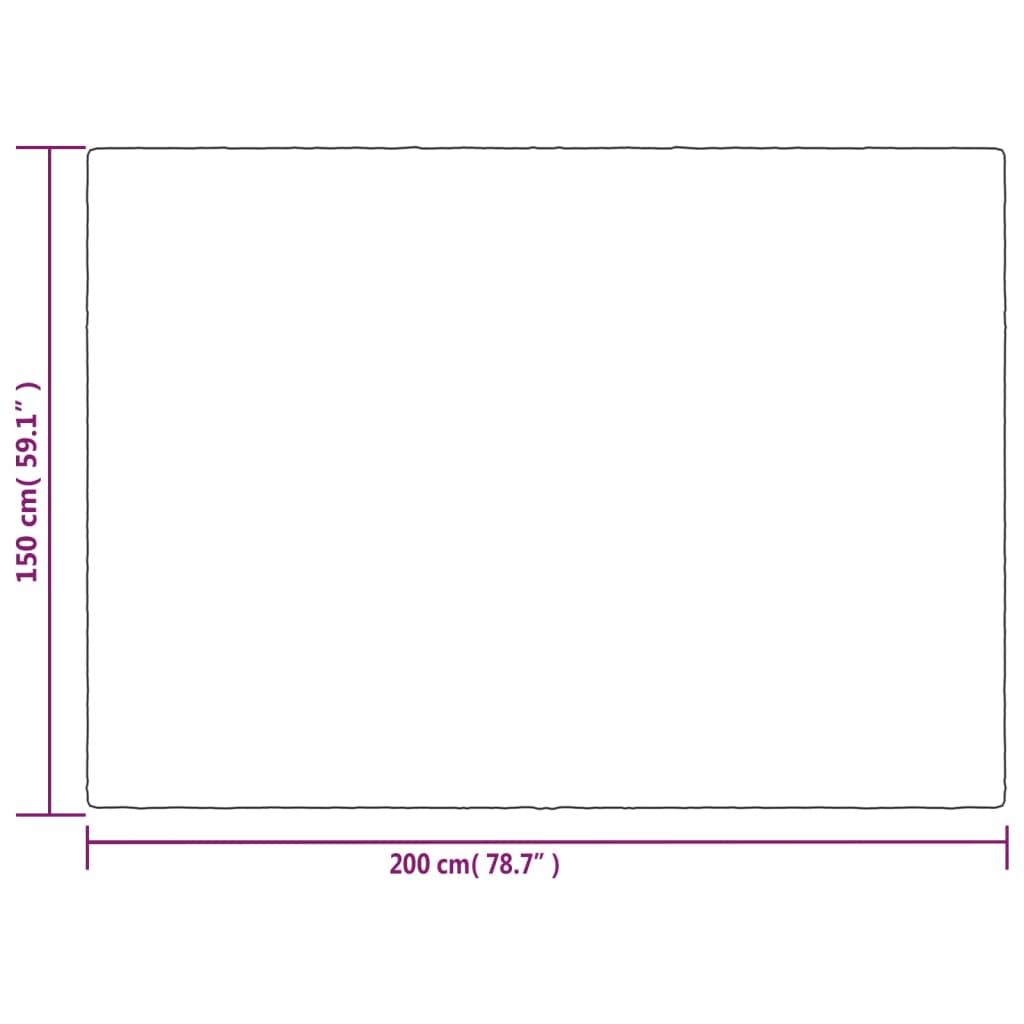 vidaXL Pătură grea cu husă, gri, 150x200 cm, 11 kg, textil