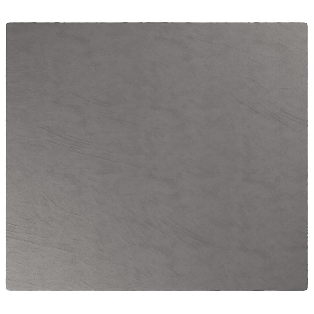 vidaXL Pătură grea cu husă, gri, 200x225cm, 13 kg, material textil