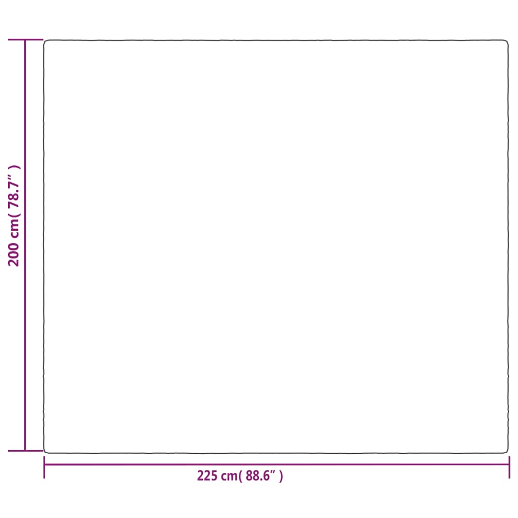 vidaXL Pătură grea cu husă, gri, 200x225cm, 13 kg, material textil