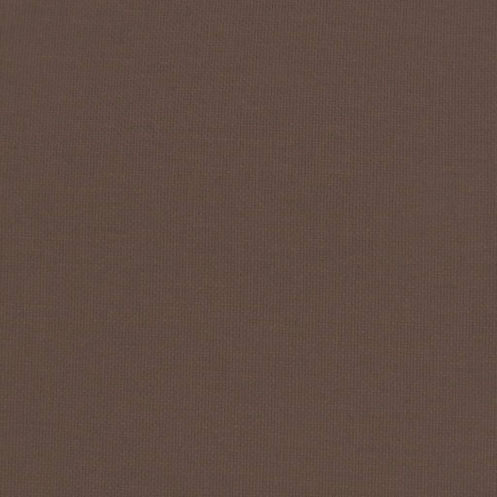 vidaXL Scaun balansoar, maro închis, material textil vidaXL Scaun balansoar, maro închis, material textil