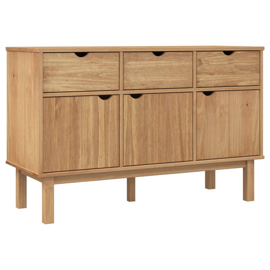 vidaXL Servantă OTTA, 114x43x73,5 cm, lemn masiv de pin vidaXL Servantă OTTA, 114x43x73,5 cm, lemn masiv de pin