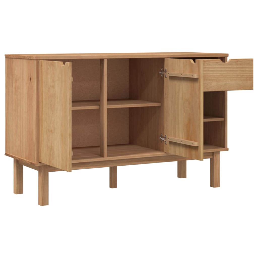 vidaXL Servantă OTTA, 114x43x73,5 cm, lemn masiv de pin vidaXL Servantă OTTA, 114x43x73,5 cm, lemn masiv de pin