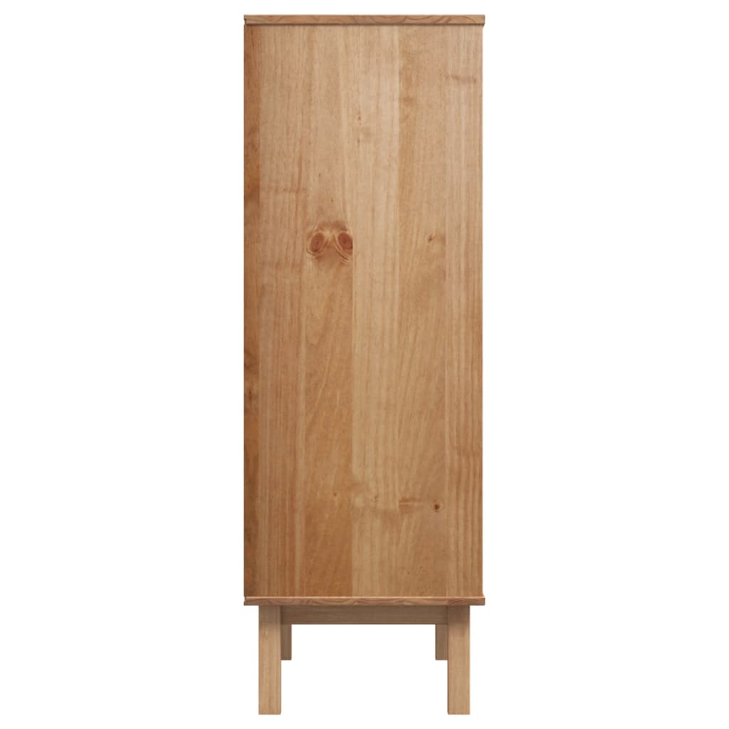 vidaXL Dulap înalt OTTA, 85x43x125 cm, lemn masiv de pin vidaXL Dulap înalt OTTA, 85x43x125 cm, lemn masiv de pin