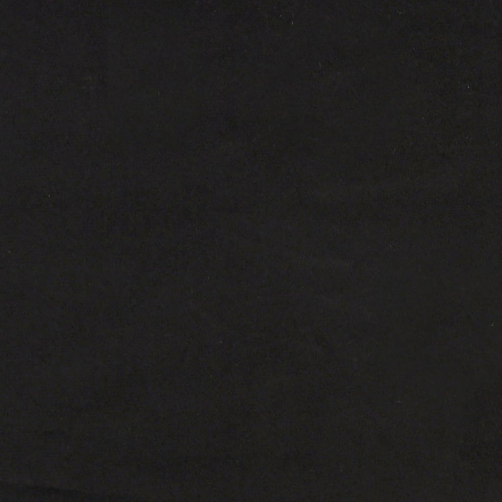 vidaXL Bancă, negru, 110x76x80 cm, catifea