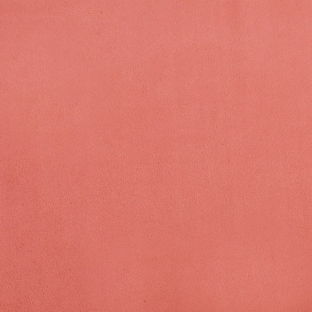 vidaXL Fotoliu, roz, 63x76x80 cm, catifea