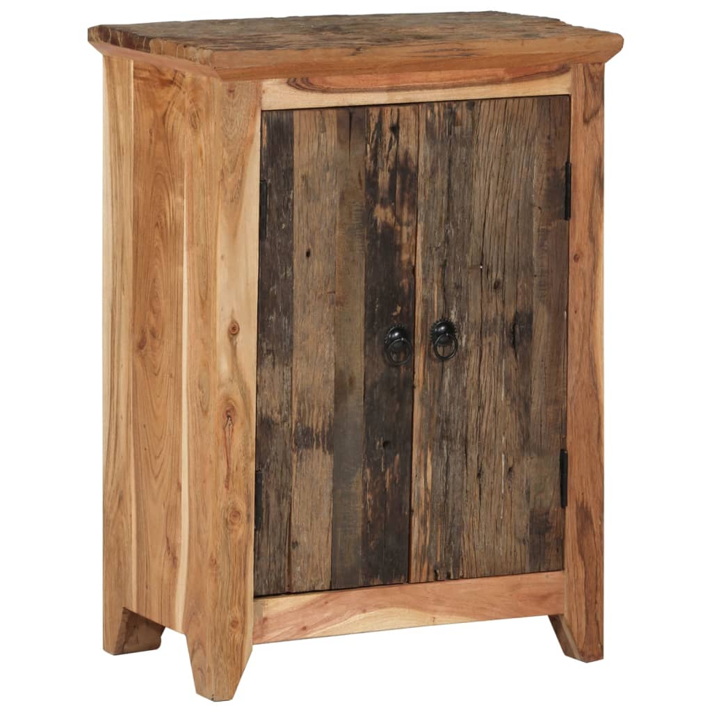 vidaXL Servantă, 55x33x75 cm, lemn masiv acacia și reciclat vidaXL Servantă, 55x33x75 cm, lemn masiv acacia și reciclat