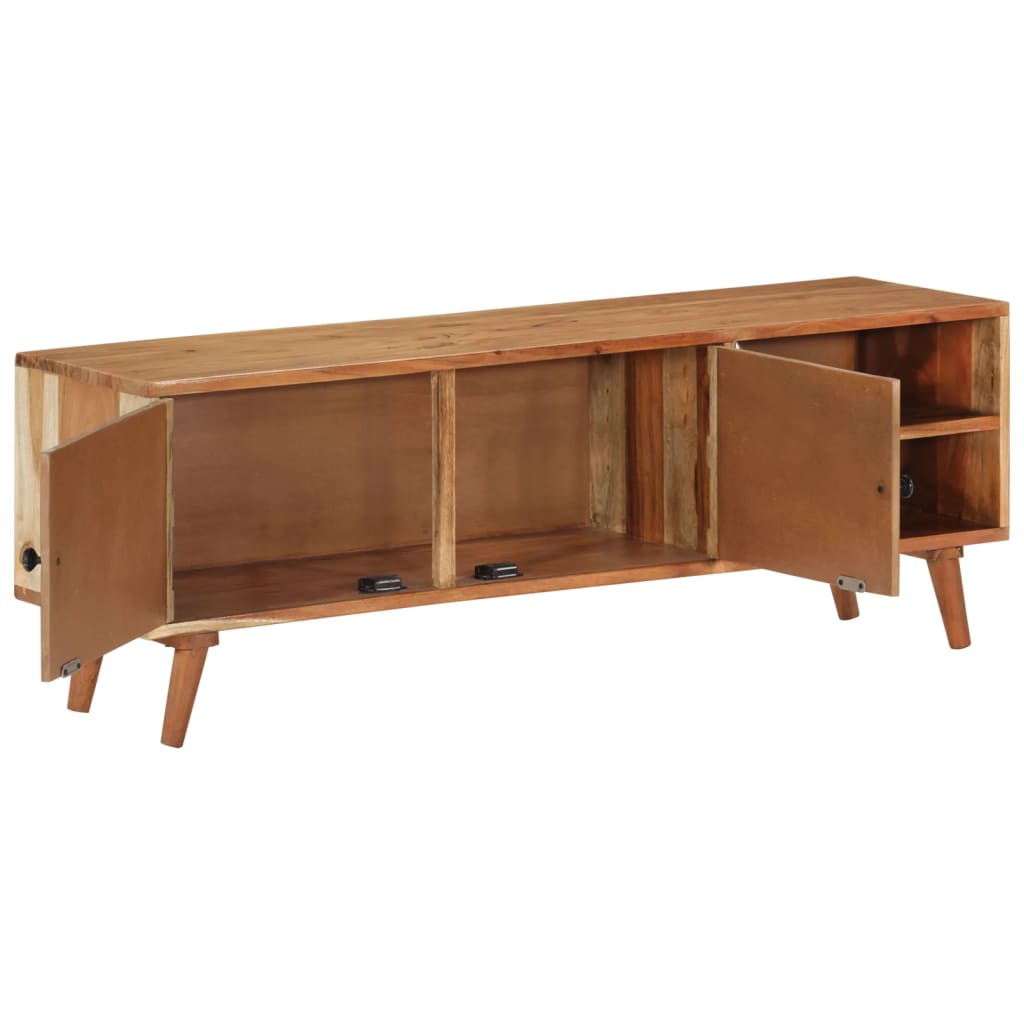 vidaXL Comodă TV, 112x30x40 cm, lemn masiv de acacia vidaXL Comodă TV, 112x30x40 cm, lemn masiv de acacia