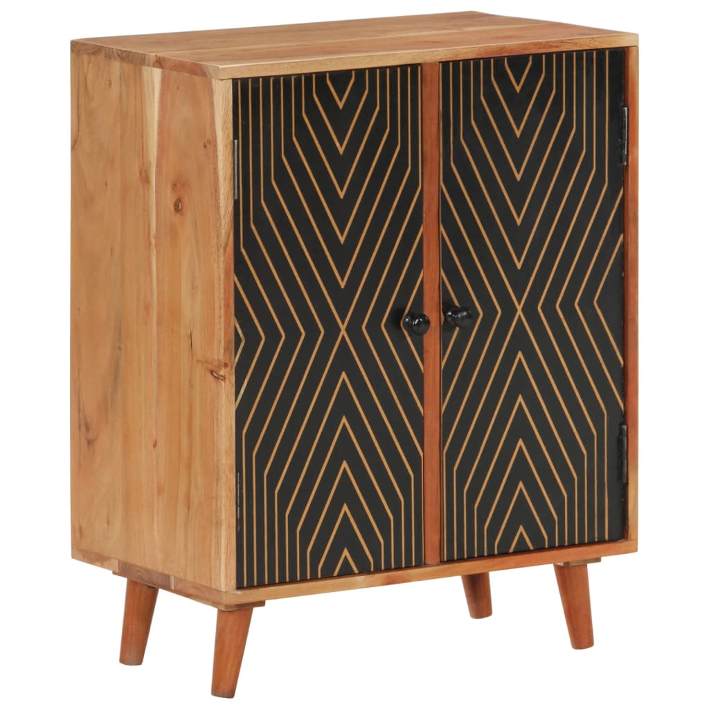 vidaXL Servantă, 60x35x74 cm, lemn masiv de acacia vidaXL Servantă, 60x35x74 cm, lemn masiv de acacia