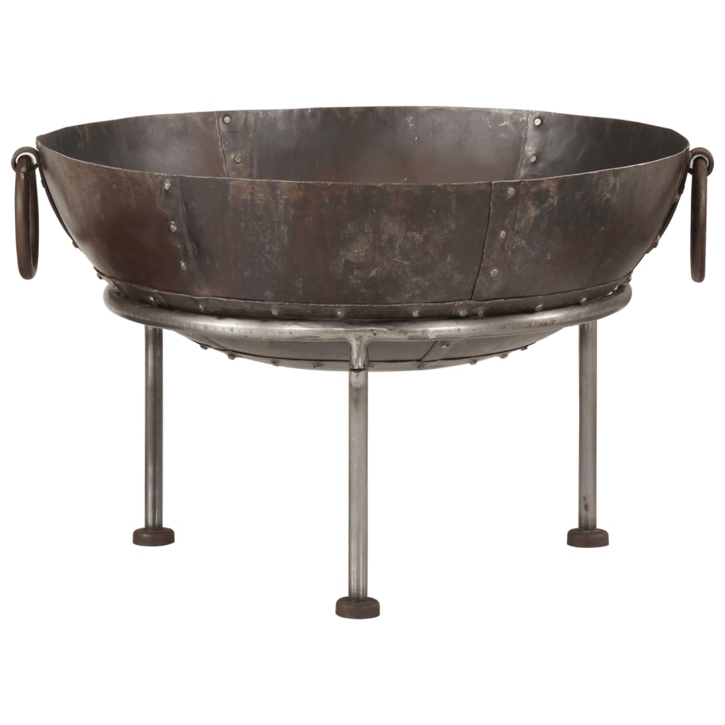 vidaXL Vatră de foc, 55x55x38 cm, fier vidaXL Vatră de foc, 55x55x38 cm, fier