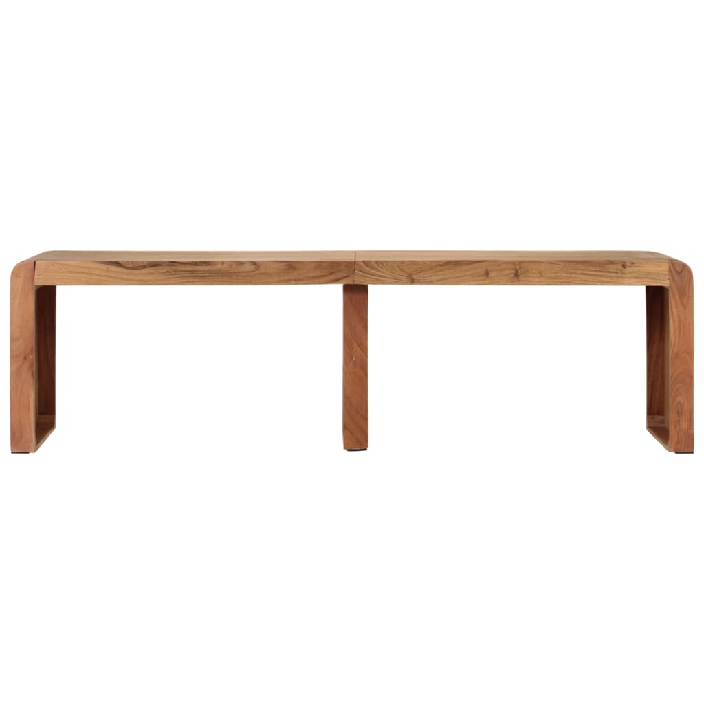 vidaXL Bancă, 160x38x45 cm, lemn masiv de acacia vidaXL Bancă, 160x38x45 cm, lemn masiv de acacia