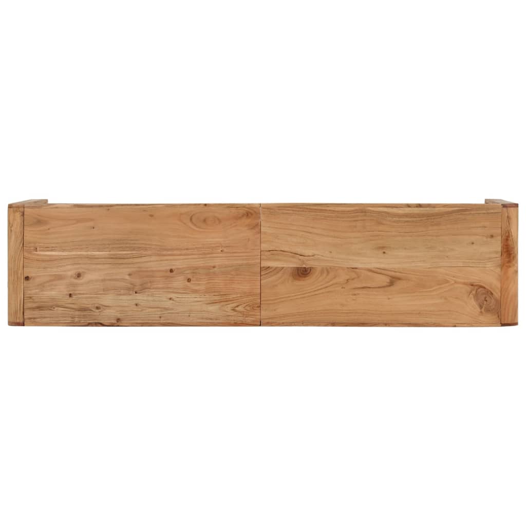 vidaXL Bancă, 160x38x45 cm, lemn masiv de acacia vidaXL Bancă, 160x38x45 cm, lemn masiv de acacia