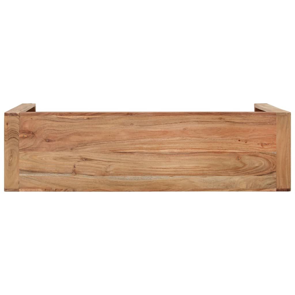 vidaXL Masă consolă, 110x30x76 cm, lemn masiv de acacia vidaXL Masă consolă, 110x30x76 cm, lemn masiv de acacia