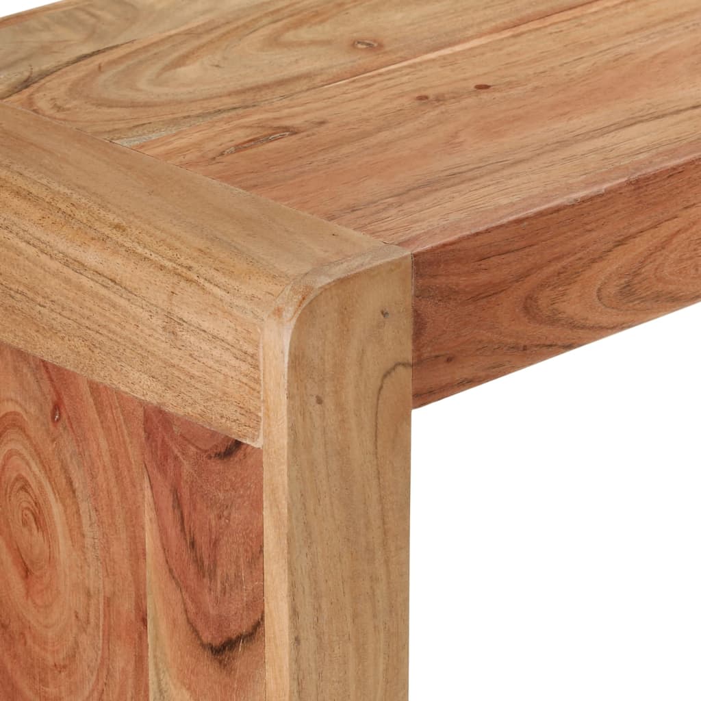 vidaXL Masă consolă, 110x30x76 cm, lemn masiv de acacia vidaXL Masă consolă, 110x30x76 cm, lemn masiv de acacia