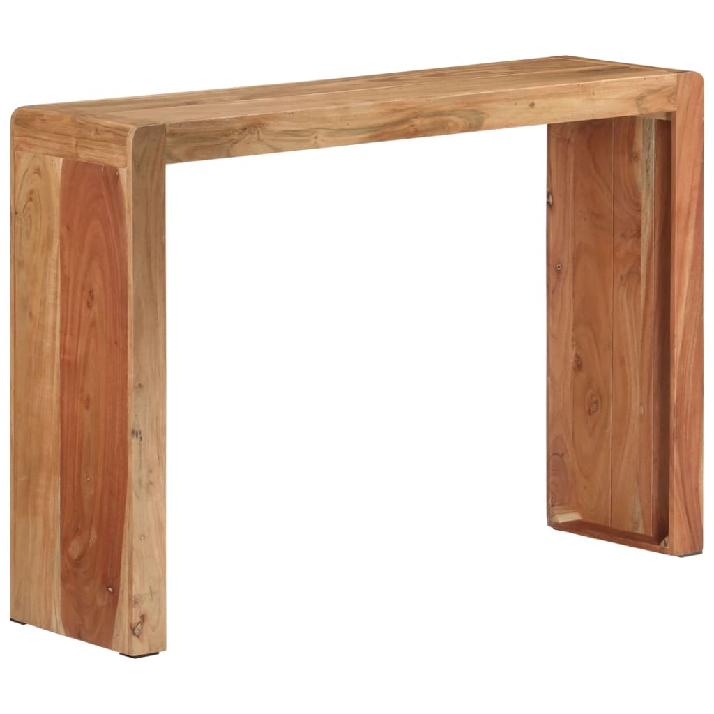 vidaXL Masă consolă, 110x30x76 cm, lemn masiv de acacia vidaXL Masă consolă, 110x30x76 cm, lemn masiv de acacia