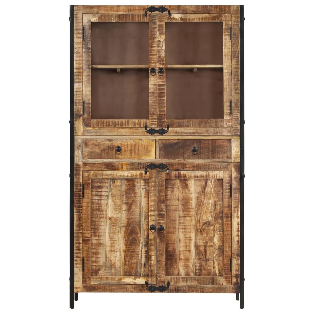 vidaXL Comodă înaltă, 100x40x175 cm, lemn masiv de mango brut vidaXL Comodă înaltă, 100x40x175 cm, lemn masiv de mango brut