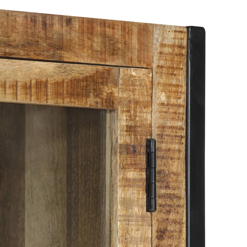 vidaXL Comodă înaltă, 100x40x175 cm, lemn masiv de mango brut vidaXL Comodă înaltă, 100x40x175 cm, lemn masiv de mango brut