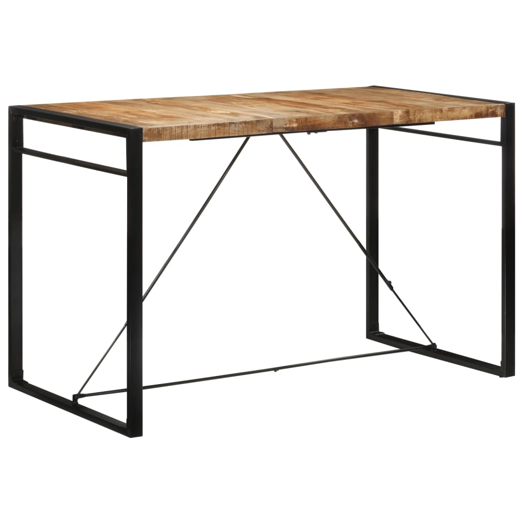 vidaXL Masă de bar, 175x90x110 cm, lemn masiv de mango nefinisat vidaXL Masă de bar, 175x90x110 cm, lemn masiv de mango nefinisat