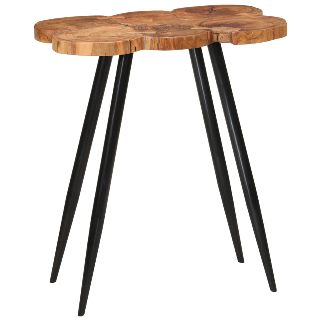 vidaXL Masă de bar din buștean, 90x54x105 cm, lemn masiv de acacia vidaXL Masă de bar din buștean, 90x54x105 cm, lemn masiv de acacia